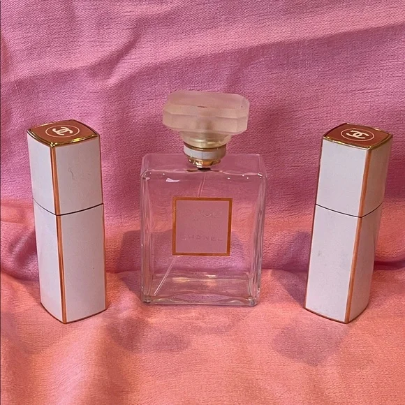 Coco Chanel Bottle and atomizer bottles. - Picture 1 of 6